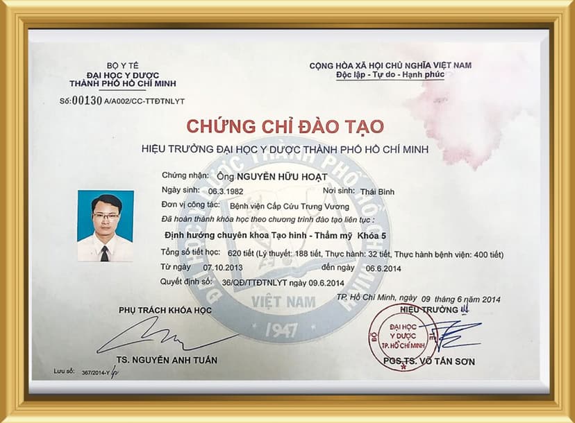 Giấy phép hoạt động 13