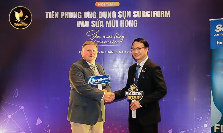 Hội thảo tiên phong ứng dụng sụn Surgiform vào sửa mũi hỏng thành công tốt đẹp